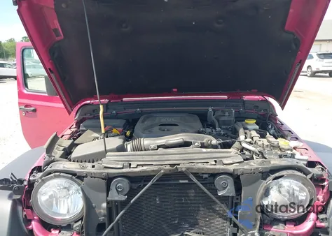 2021 Jeep Wrangler Unlimited Sport S 4X4 z USA, uszkodzony, nr VIN 1C4HJXDN1MW855355